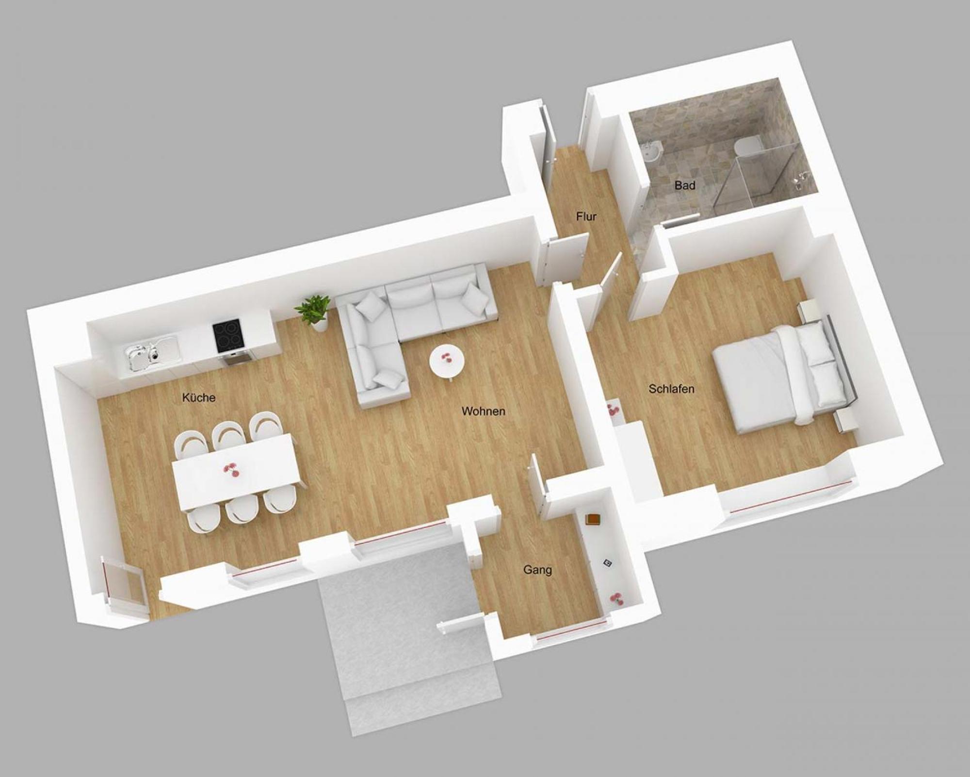 Apartment Furnished Living In Guensberg Solothurn